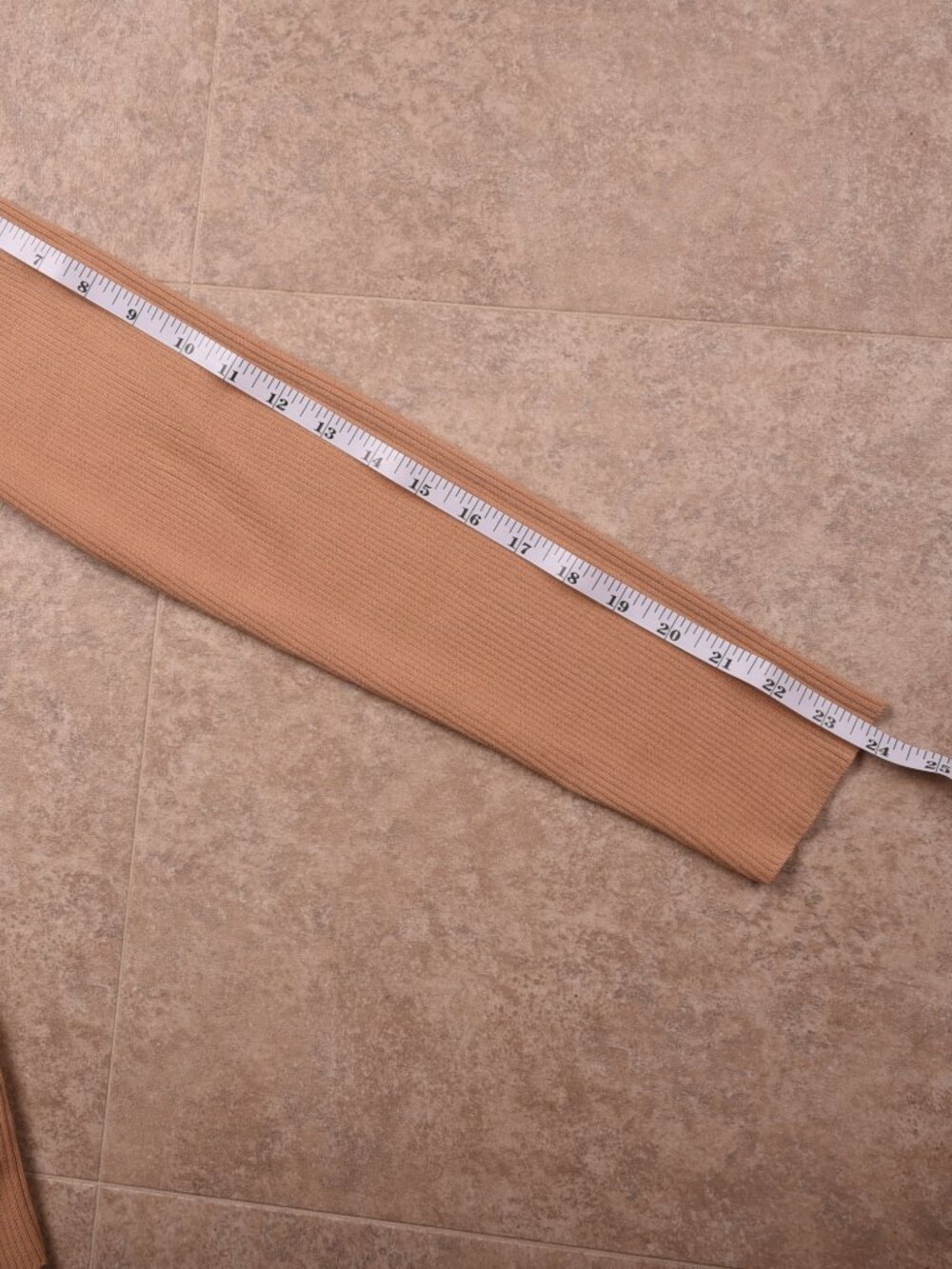 Lauren Ralph Lauren Camel Tan Ribbed 100% Cotton Turtleneck Sweater - Size Large - Picture 8 of 10